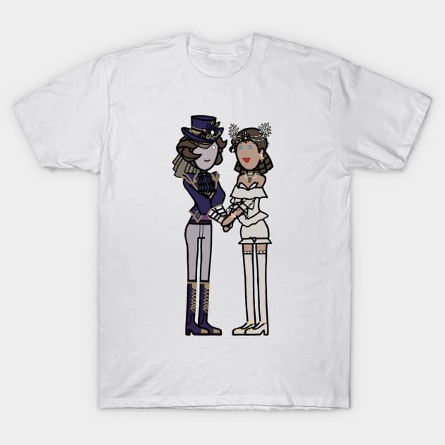 Amethyst Duchess & Lady Bella Cartoon T-Shirt by gagimas